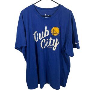 Nike NBA Golden State Warriors Dub City Dri-Fit T-Shirt Mens Size 3XL Basketball